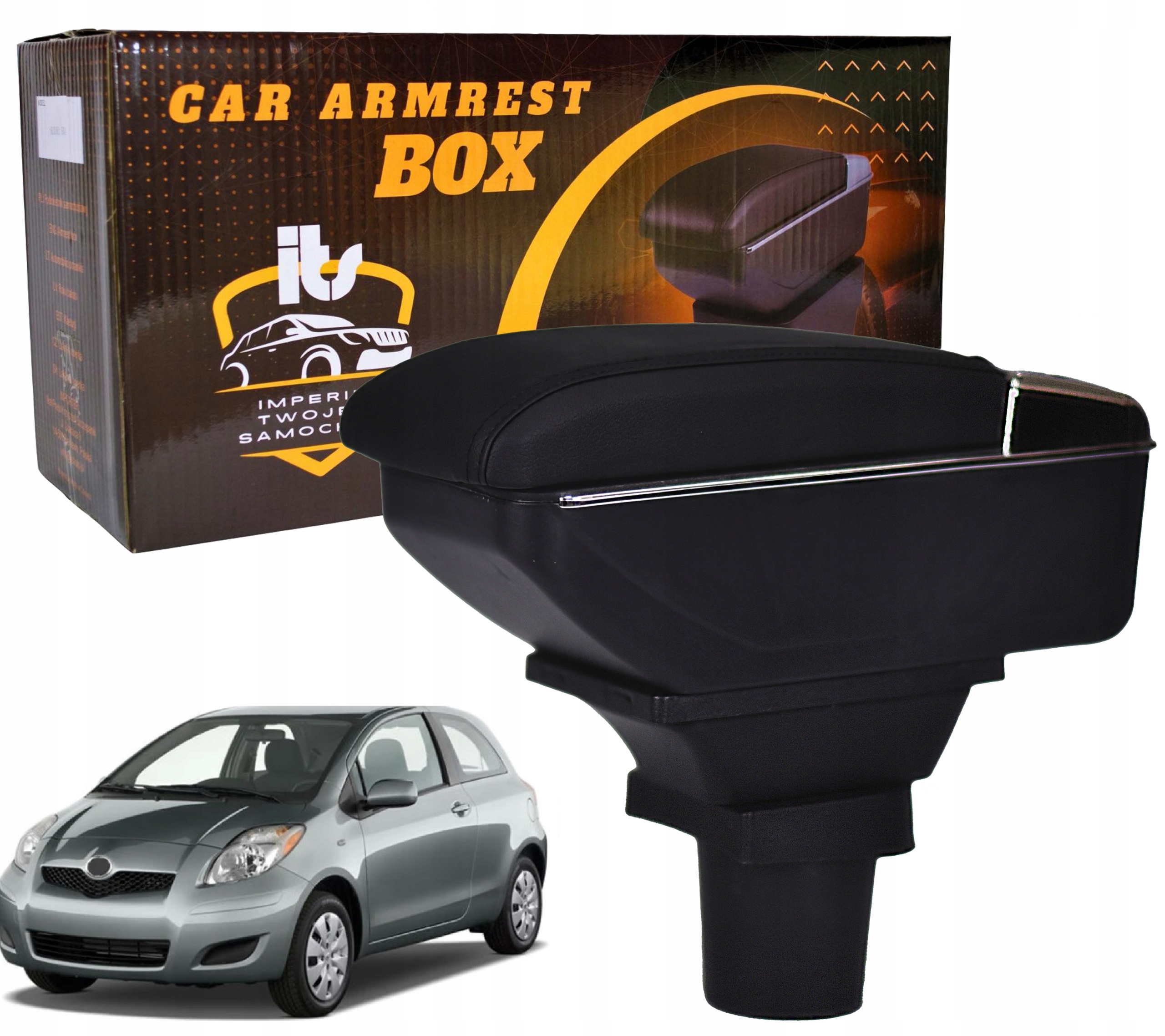 АВТОМОБИЛЬНЫЙ ПОДЛОКОТНИК ДЛЯ TOYOTA YARIS 2 2006-2012