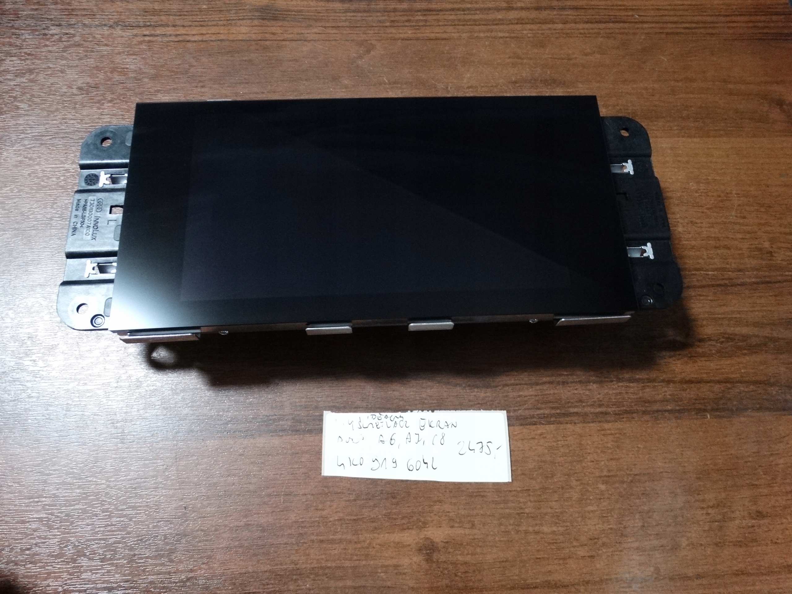 IDEAL EKRAN display LCD AUDI A6 A7 C8 1 9