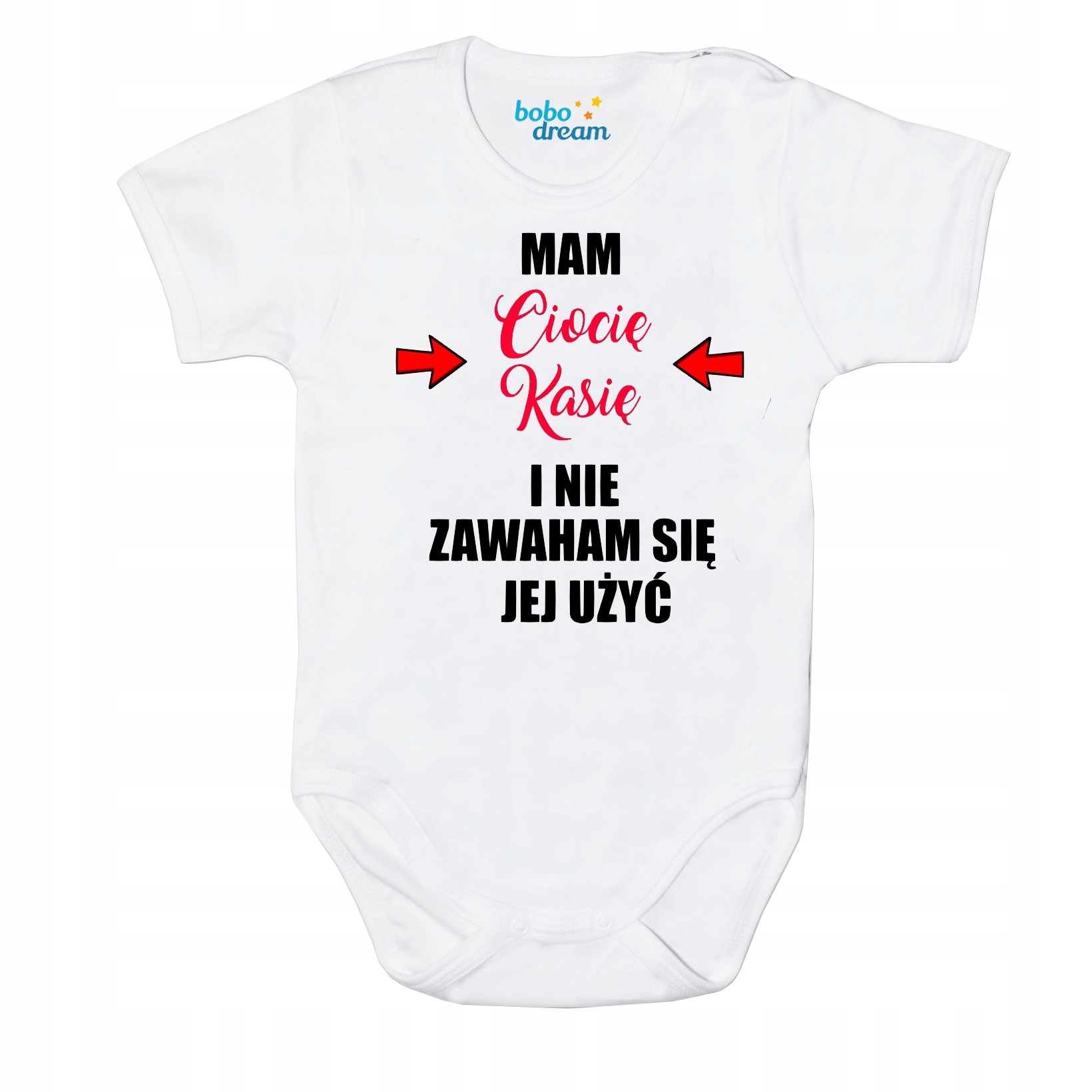 

Body kr. rękaw Mam ciocię i nie zawaham się 68