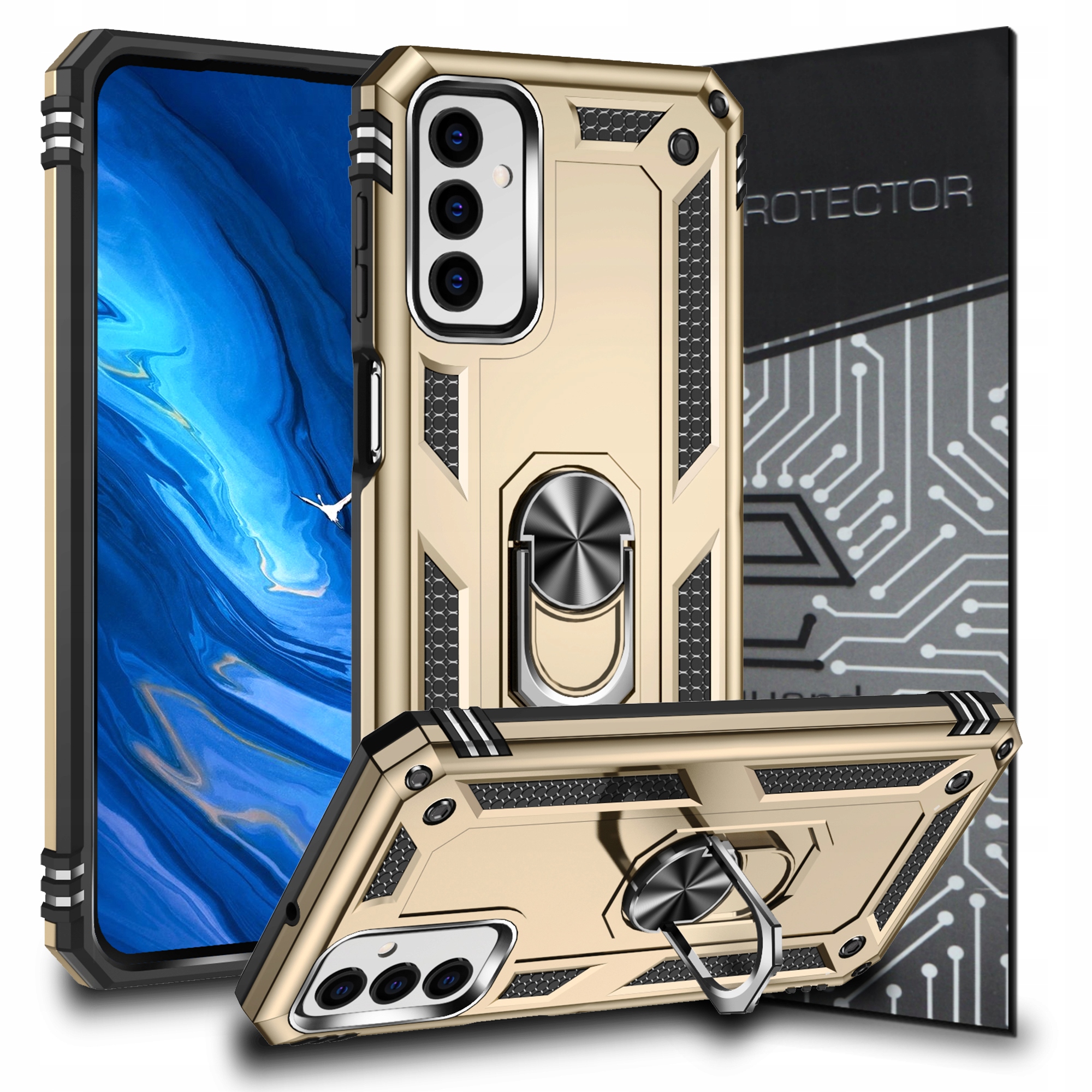 

Case Etui Pancerne+szkło do Samsung Galaxy M23 5G