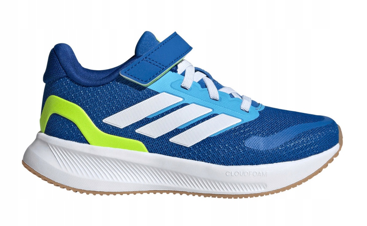 Buty sportowe dla dzieci Adidas z jasną podeszwą JQ5610 niebieskie 32