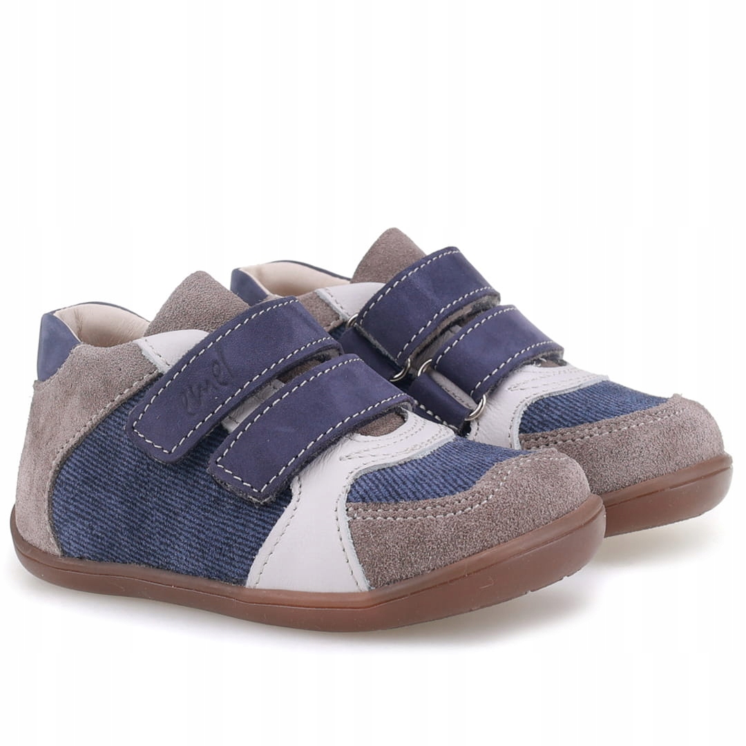 Emel Rio E1610-4 barefoot trampki dziecięce ze skóry naturalnej r.22