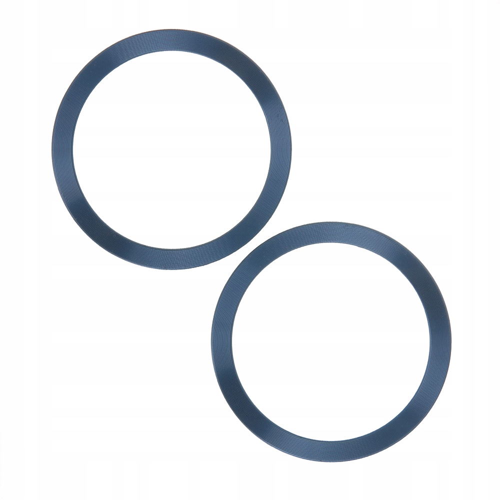 Metal Ring (2szt.) granatowy