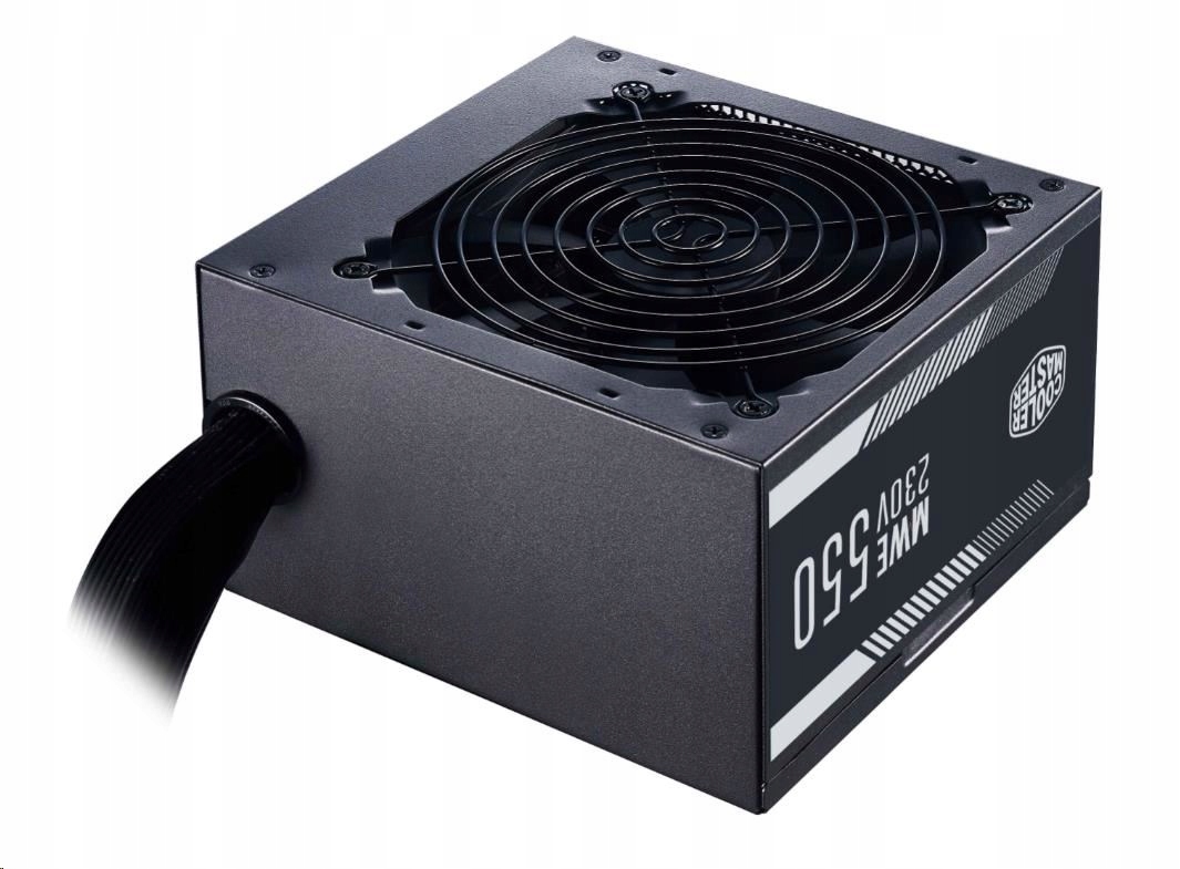 Cooler Master zdroj Mwe White 550W V2, 120mm, 80+ MPE-5501-ACABW-EU