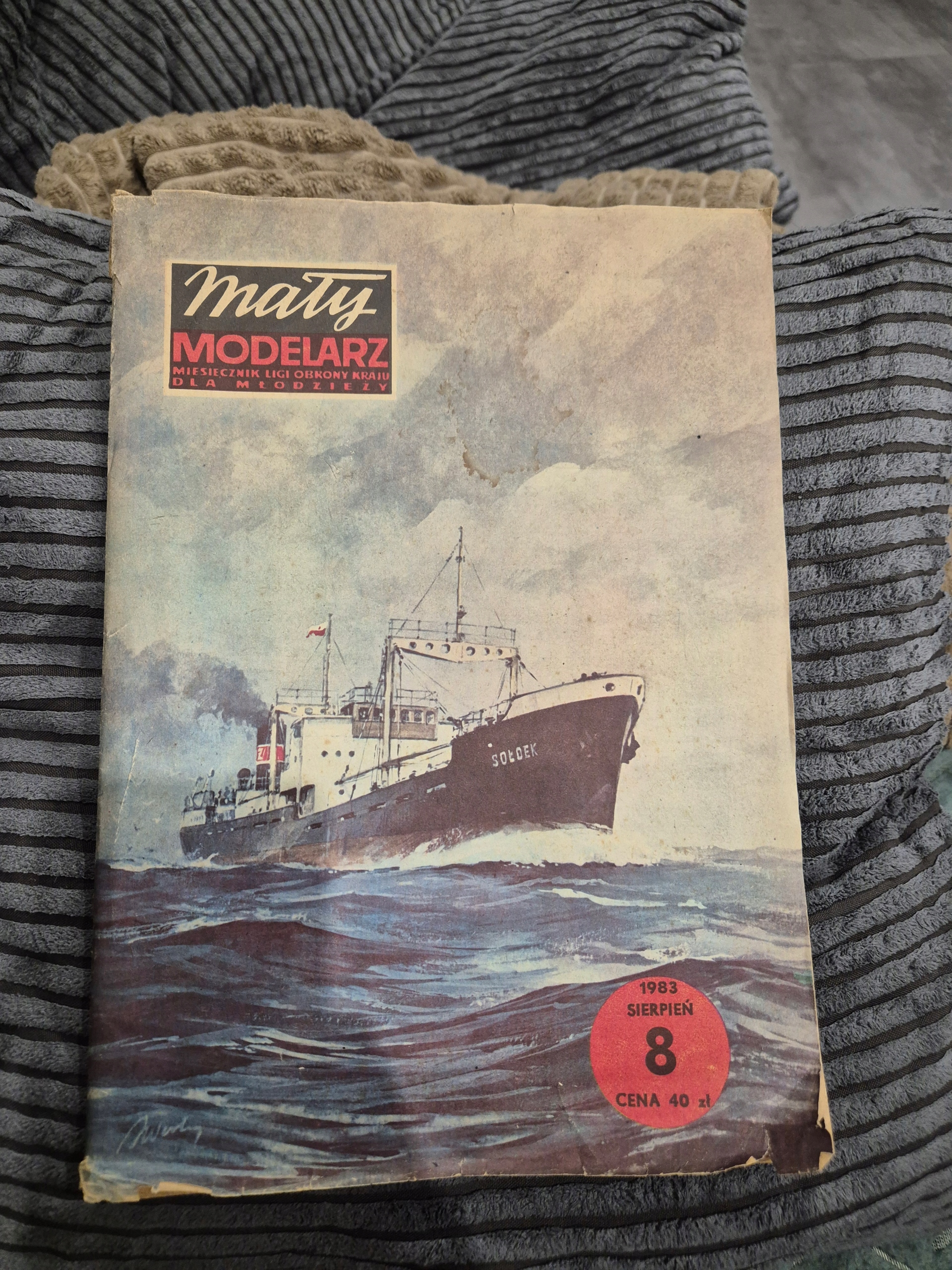 RUDOWĘGLOWIEC SOŁDEK - MAŁY MODELARZ 1983 NR 8