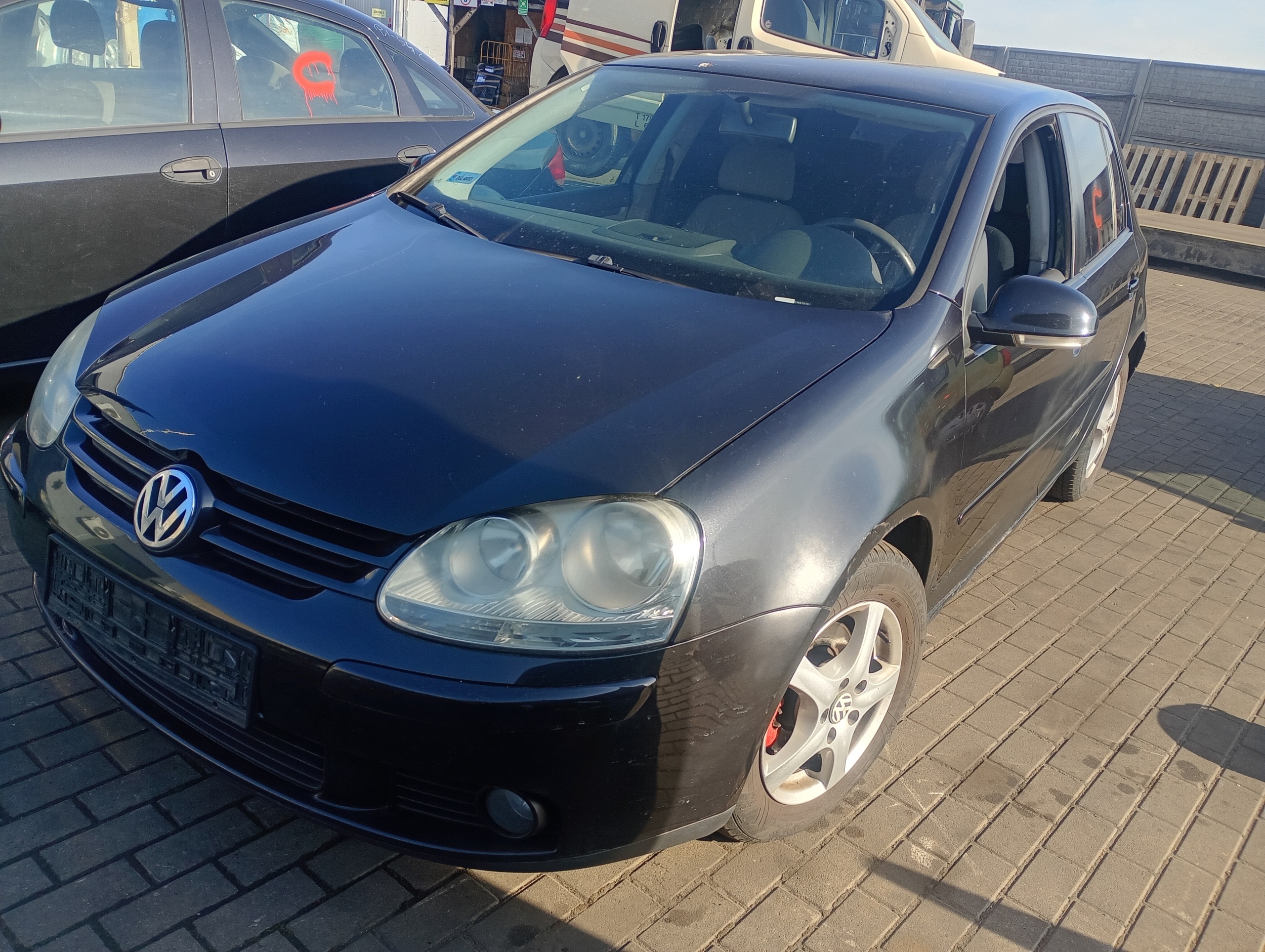 mécanisme abaissement mécanisme essuie glaces gauche avant VW Golf V 5 04-08