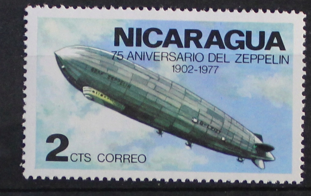 Znaczek Nikaragua F.1 czysty