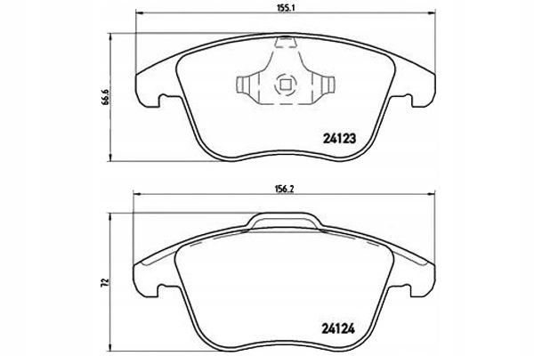 Brembo Brzdové Destičky Land Rover Evoque 11- Přední Asistent řidiče #28