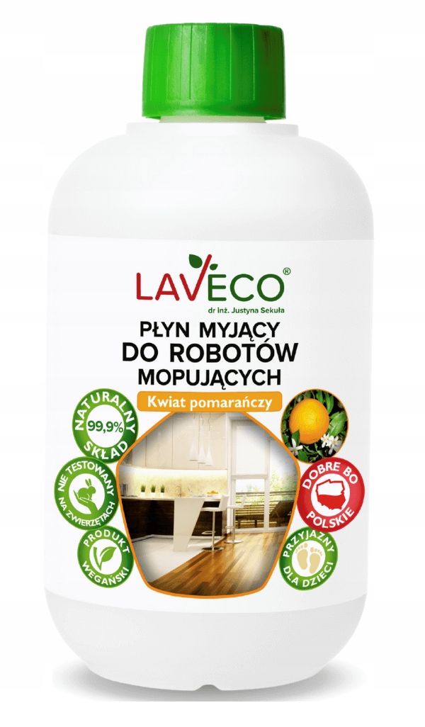 Laveco Płyn do robotów mopujących Kwiat pomarańczy