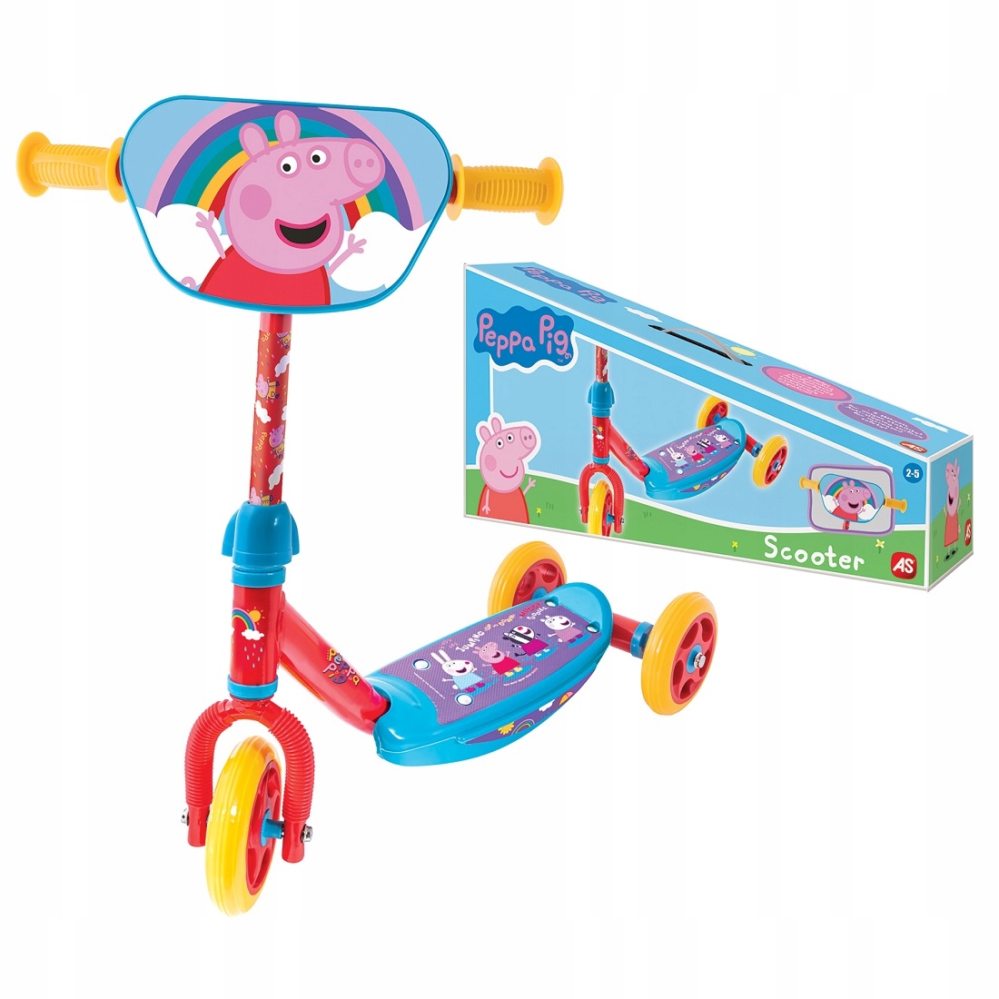 

Hulajnoga trójkołowa Świnka Peppa 50246 As