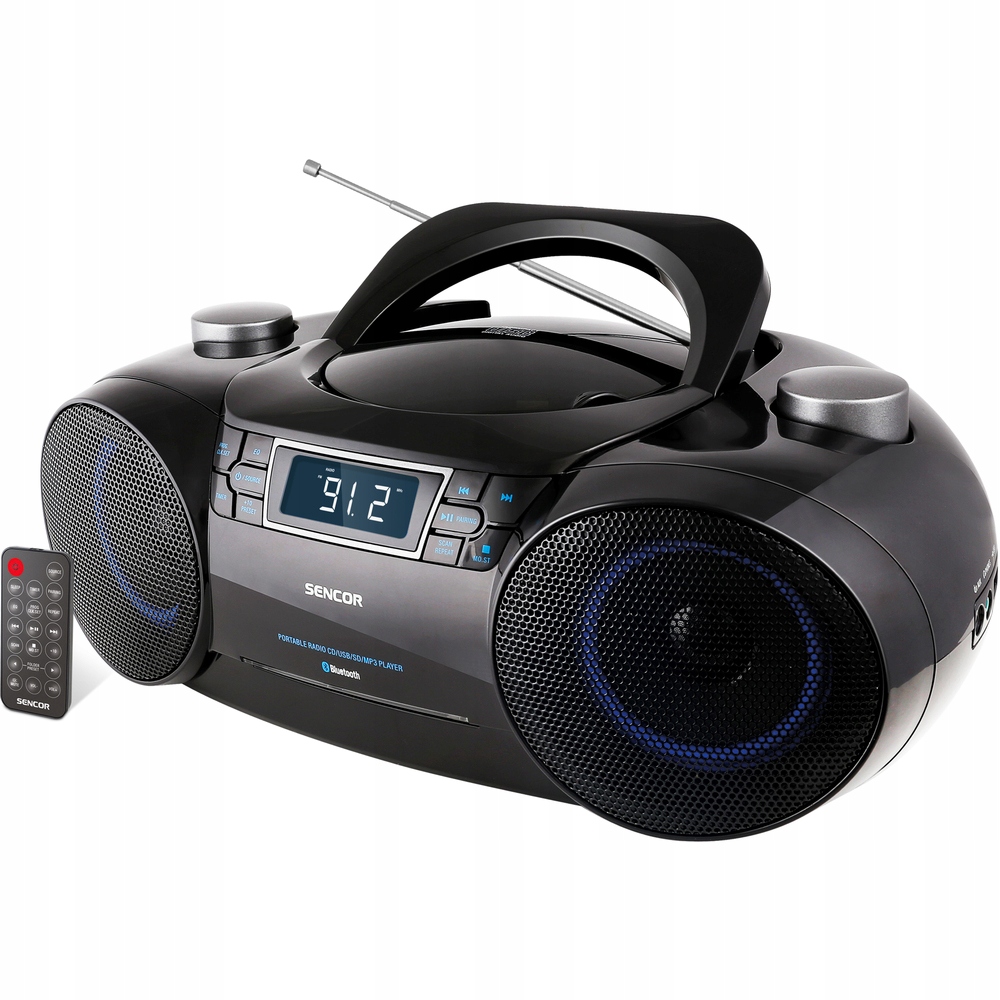 

Radioodtwarzacz Boombox Sencor SPT4700 Bt CD pilot