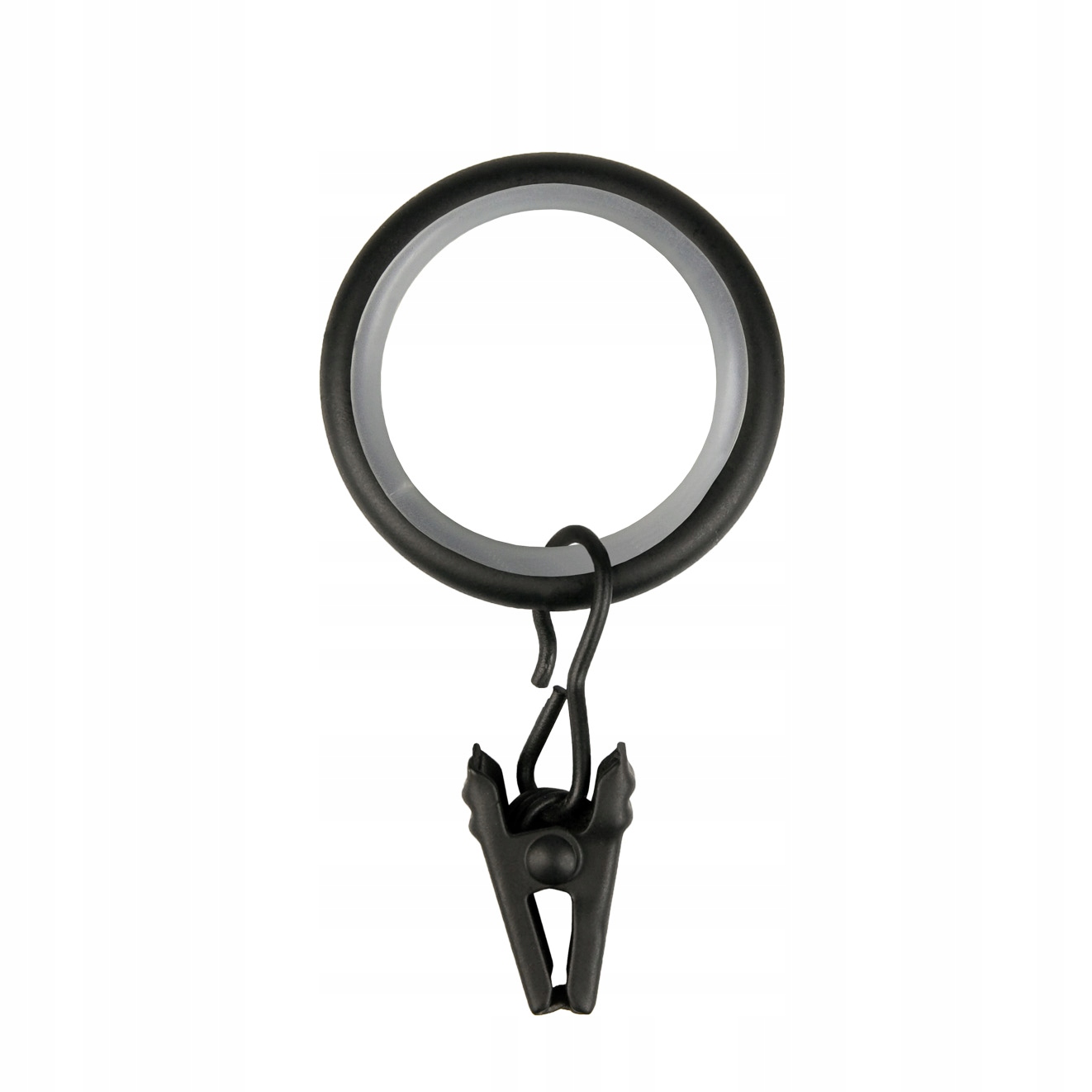 Kółka ciche do karnisza 19mm z żabkami 10szt