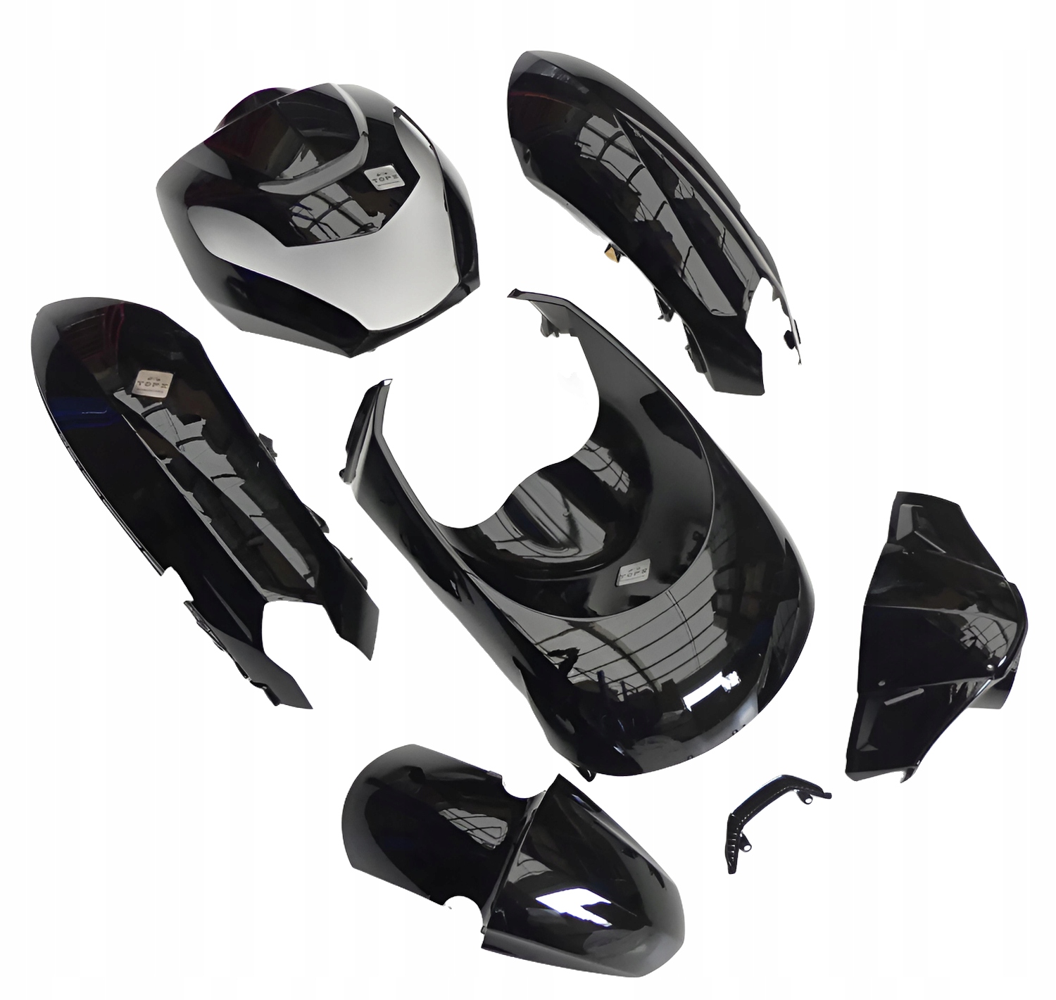 Komplet Body Szata Komplet x7 Ovečka Blatník Bok Peugeot Kisbee 50 11- 24