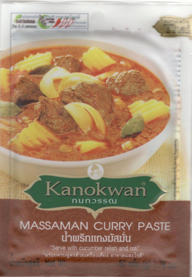

Pasta curry Massaman 50g Kanokwan