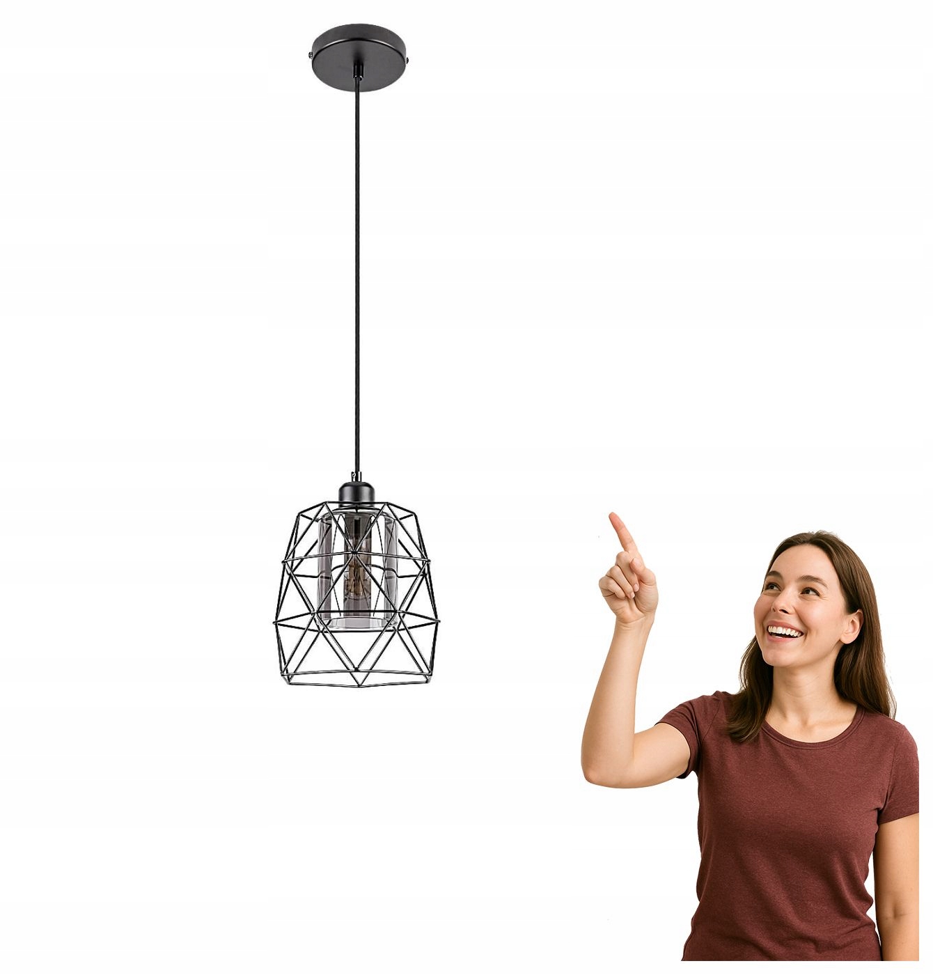 Závěsná lampa Emrys 72111 Rabalux