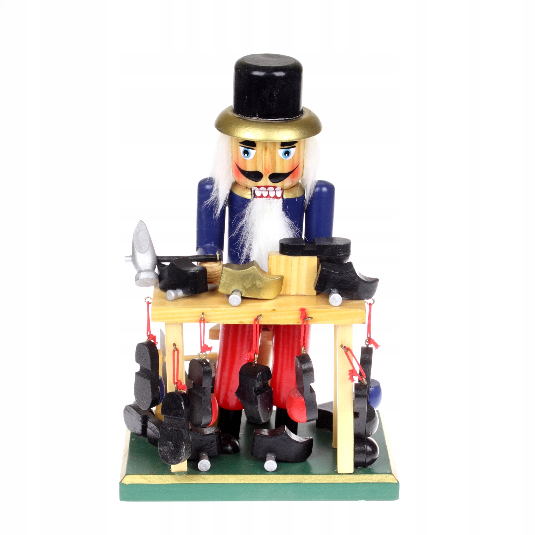 

Drewniany Dziadek do orzechów Szewc 24cm