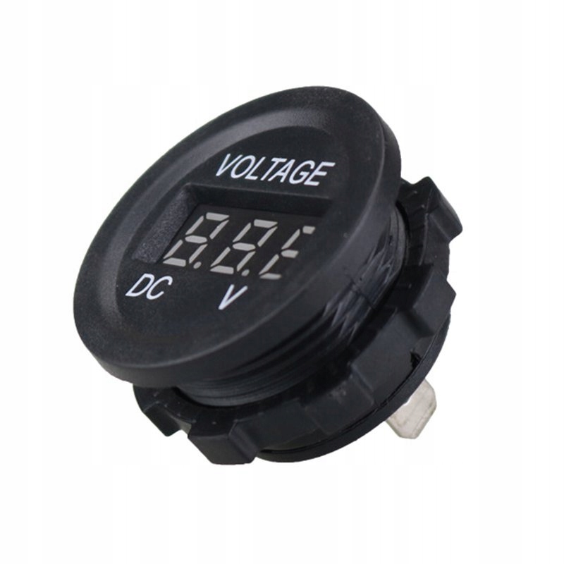 WOLTOMIERZ VOLTOMIERZ LED 12V 24V 6-30V WSKAŹNIK NAPIĘCIA NIEBIESKI MIERNIK EAN (GTIN) 6095501564568