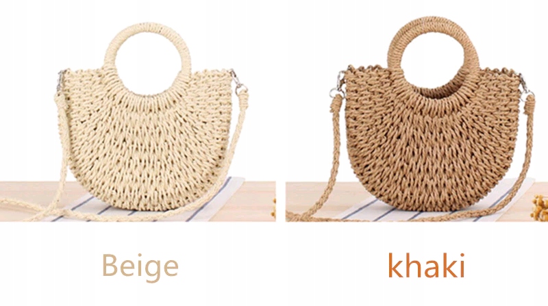 TOREBKA SŁOMIANA RATTANOWA KOSZYK Płeć kobieta