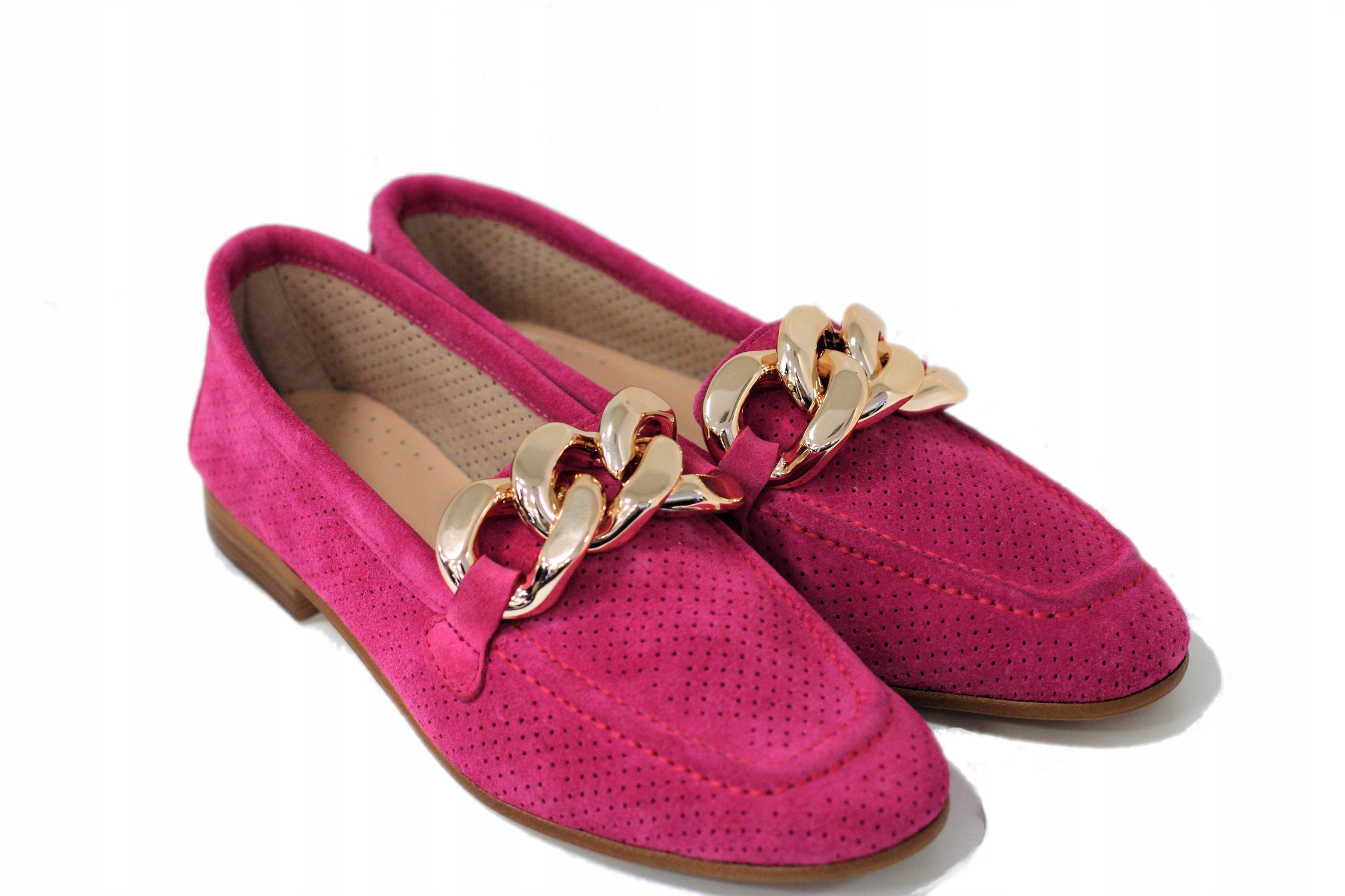 MOKASYNY DAMSKIE VENEZIA GLA SUE FUXIA r. 39