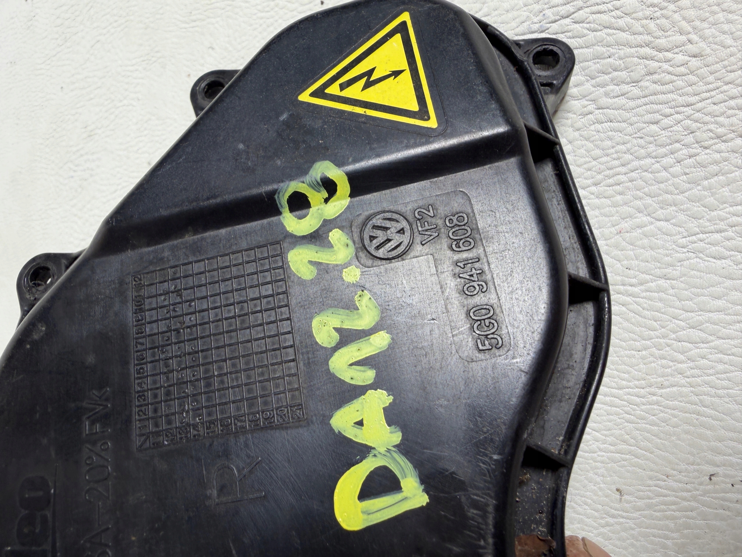 Volkswagen Golf VII 12- spoiler cover lights 5G0941608