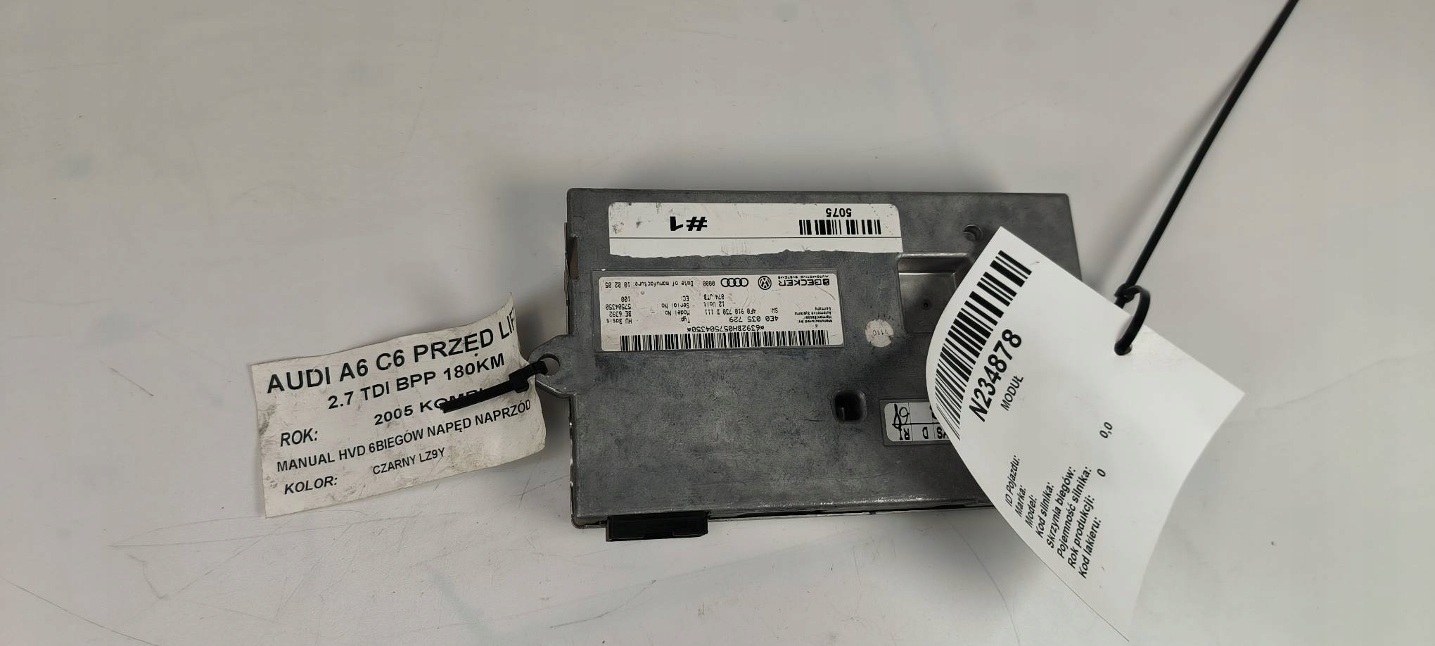 modul MMI 4E0035729 AUDI A6 C6