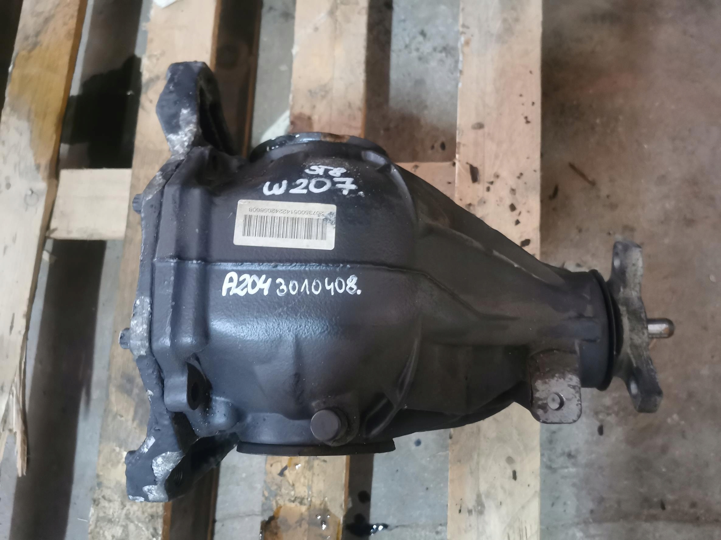 differential diff rear part MERCEDES C-KLASA W204 2.2 CDI 2073500514