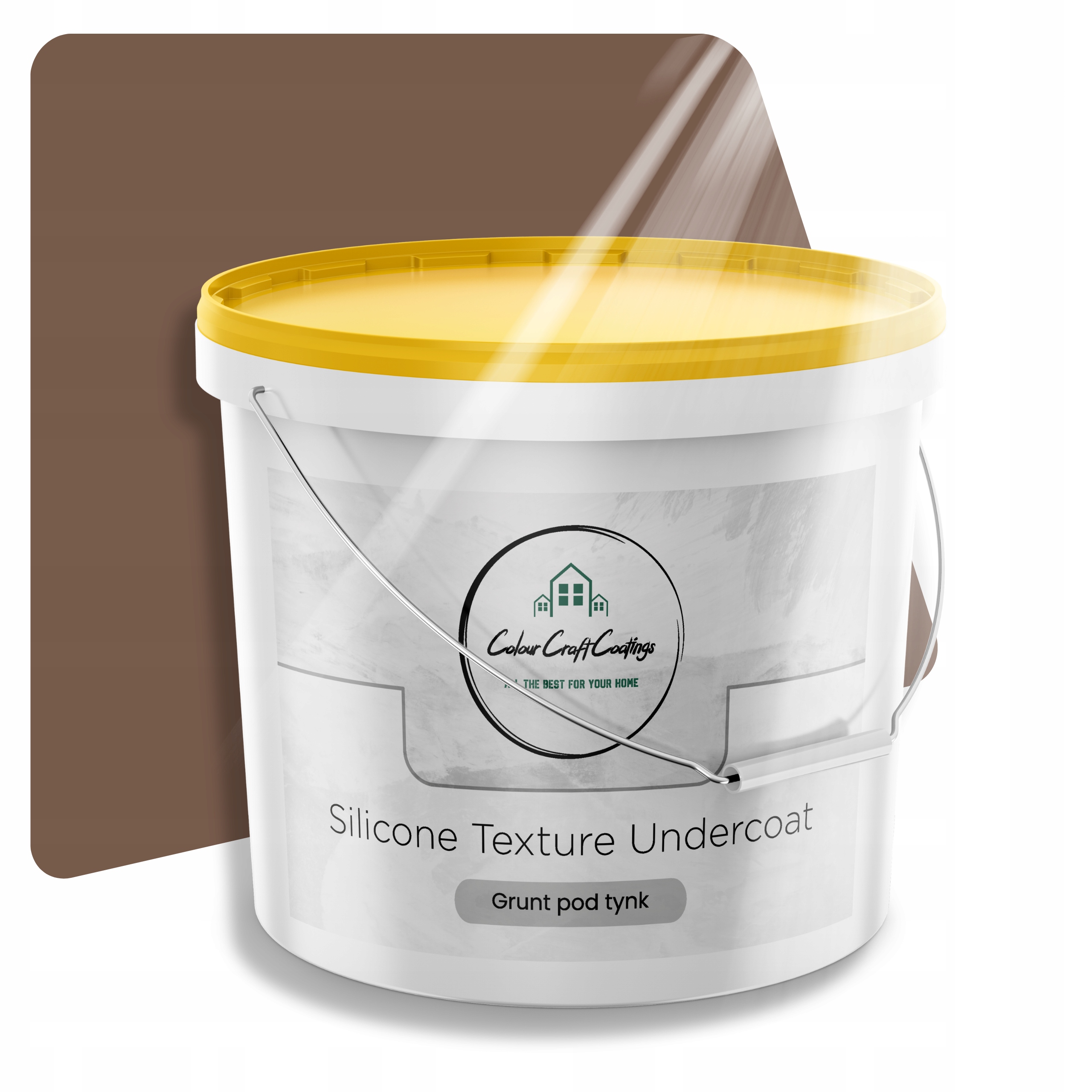 Podloží pod silikonovou omítku 15 kg Čokoládový bronz F536