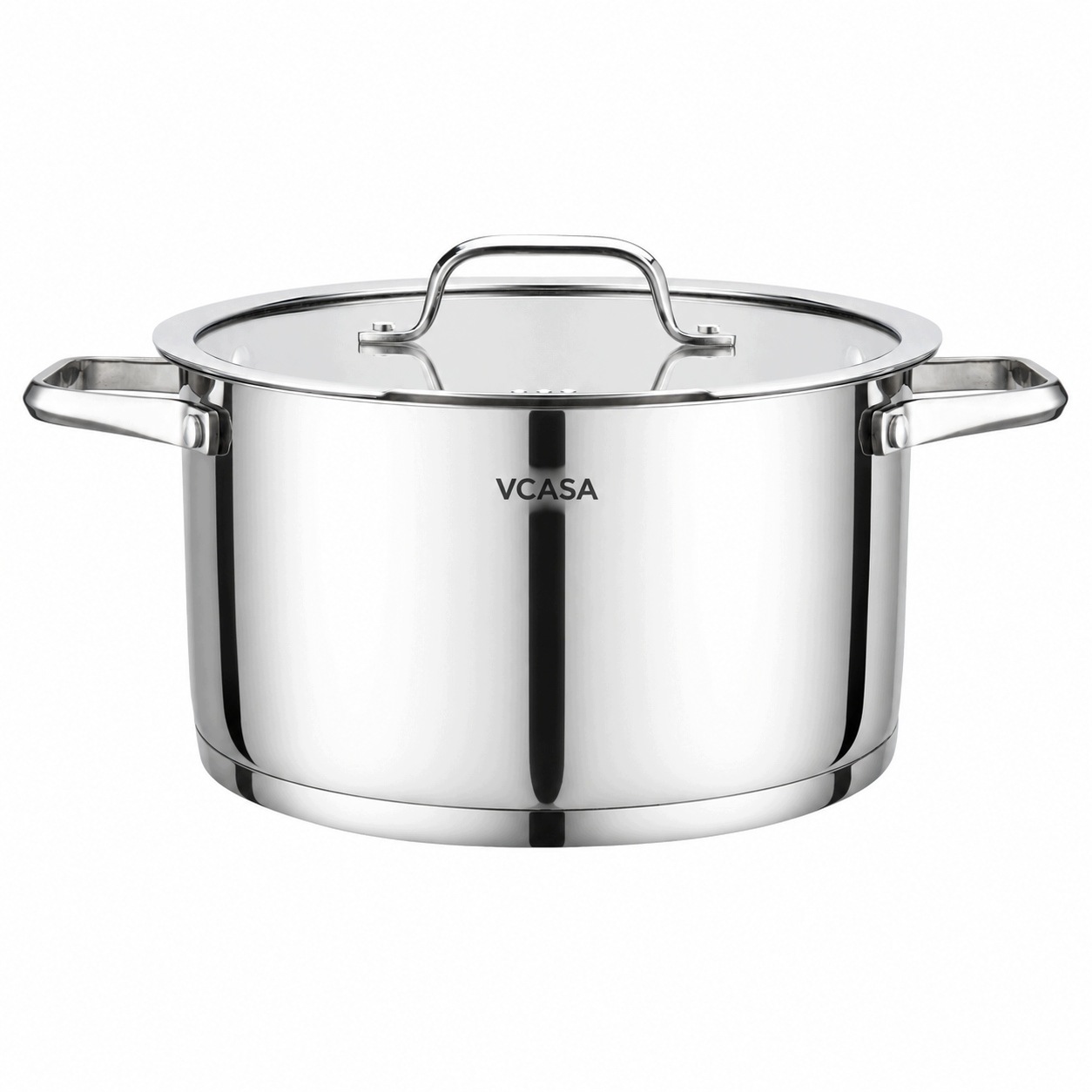 Hrnec Vcasa Amara 24 cm 5,8 l s poklicí na cedění Nerezová Ocel 304