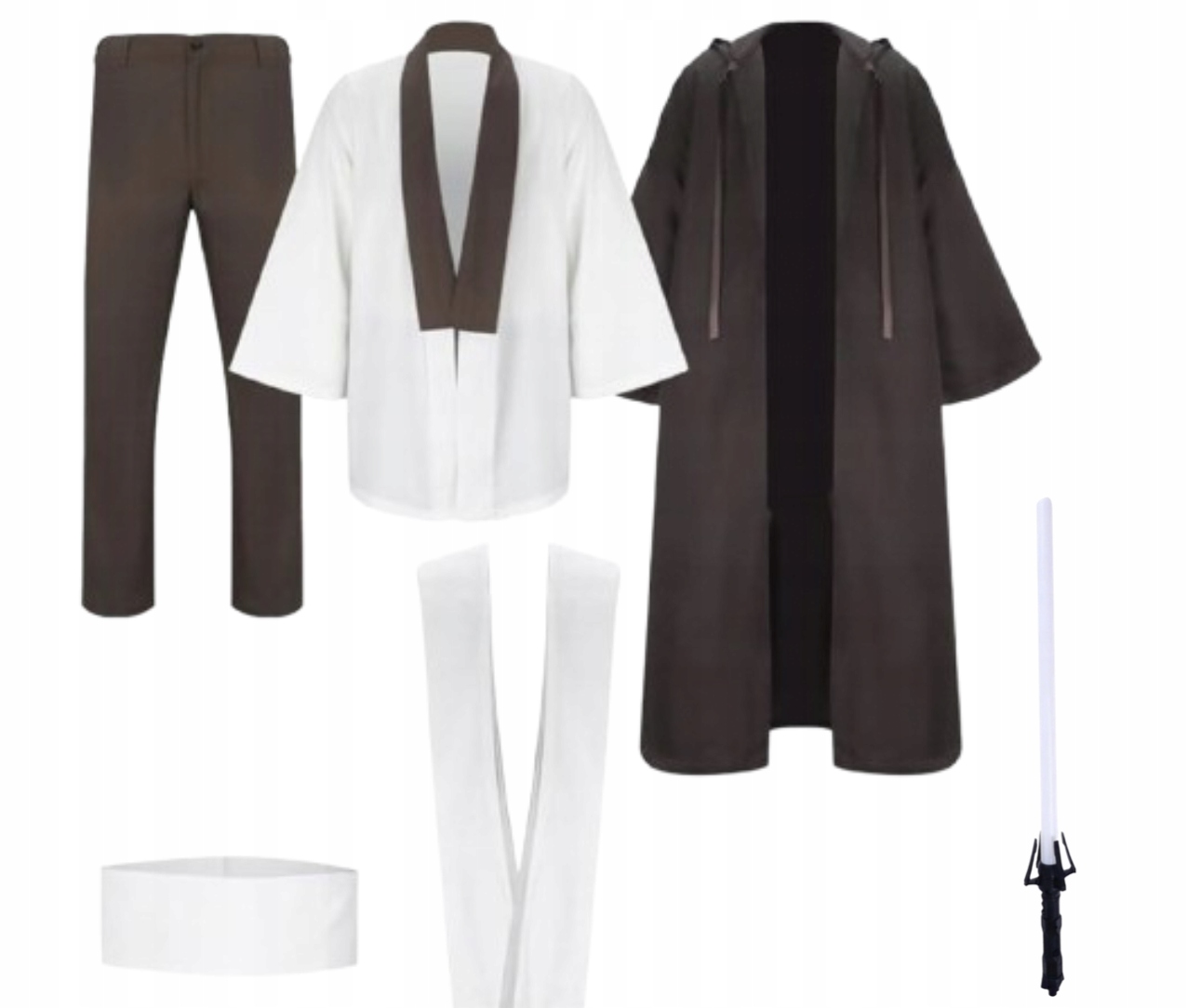 Kostým Převlek Rytíř Jedi Star Wars Anakin Skywalker Šaty Příslušenství Meč