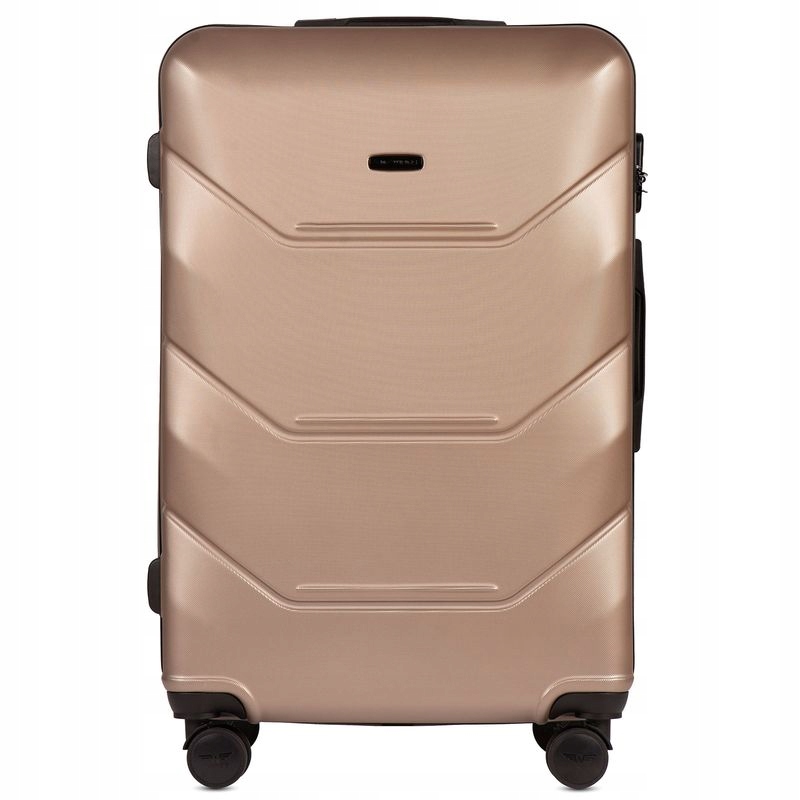 Duża Walizka L Rodzinna 97L 28" Z Poszerzeniem Wings 149 Szampan