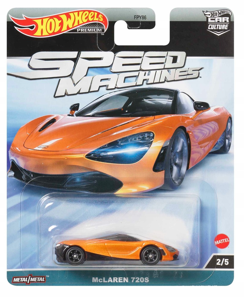 

Hot Wheels Premium Car Mclaren 720S HKC43