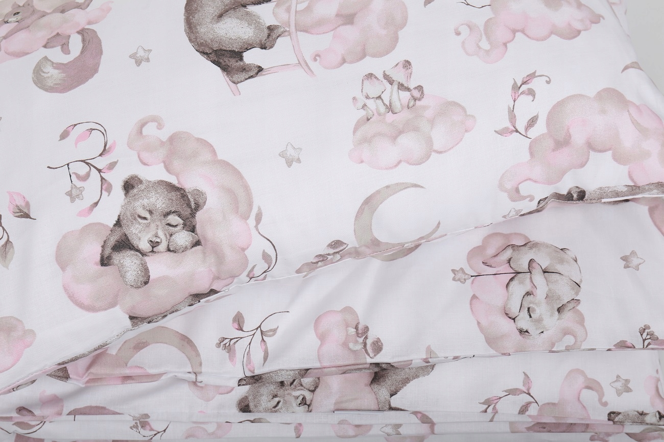 PRZEŚCIERADŁO DO ŁÓŻECZKA 160x80 Z GUMKĄ BAWEŁNA 100% BABYMAM Szerokość produktu 80 cm