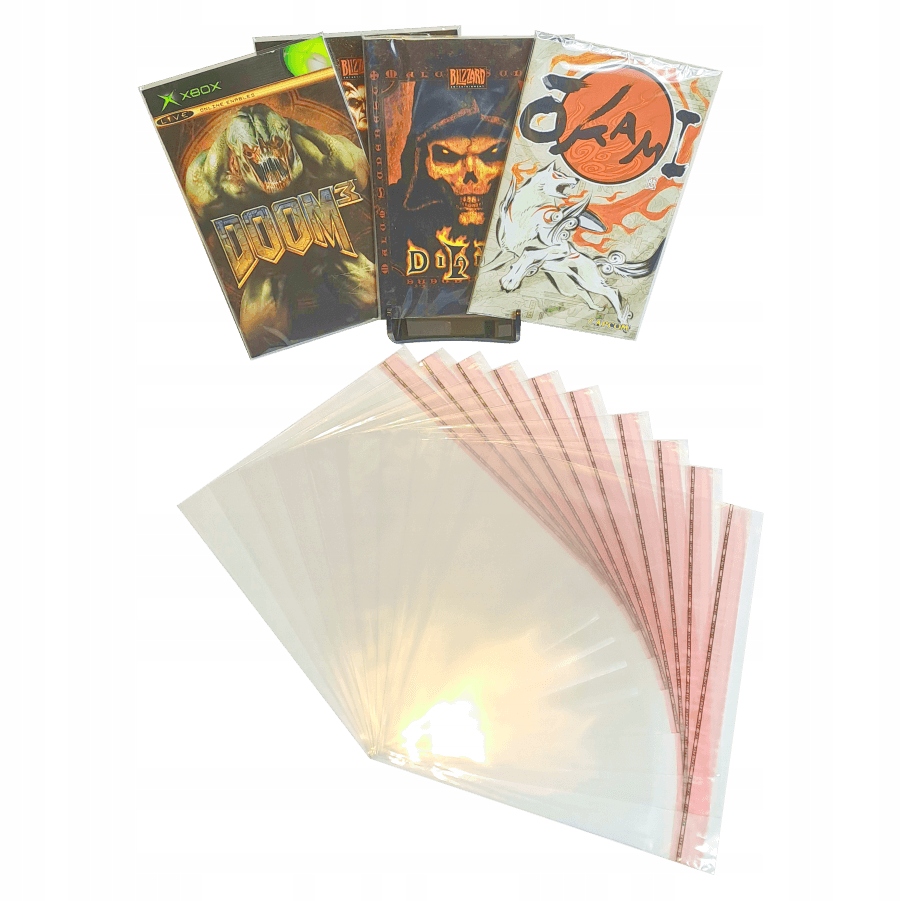 Folie ochronne Manuale DVD 50szt