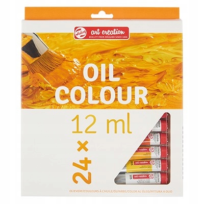 Olejové barvy Art Creation Talens, sada 24 x 12ml