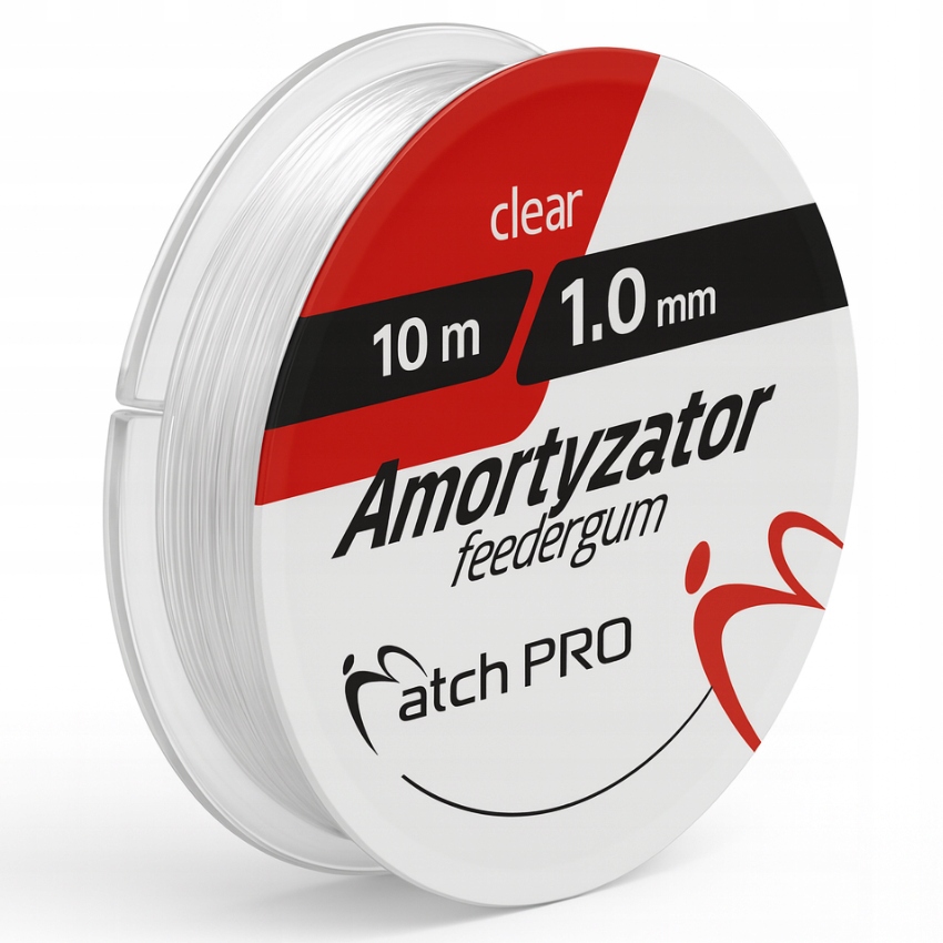Amortyzator feedergum Clear 1,2mm 10m MatchPRO