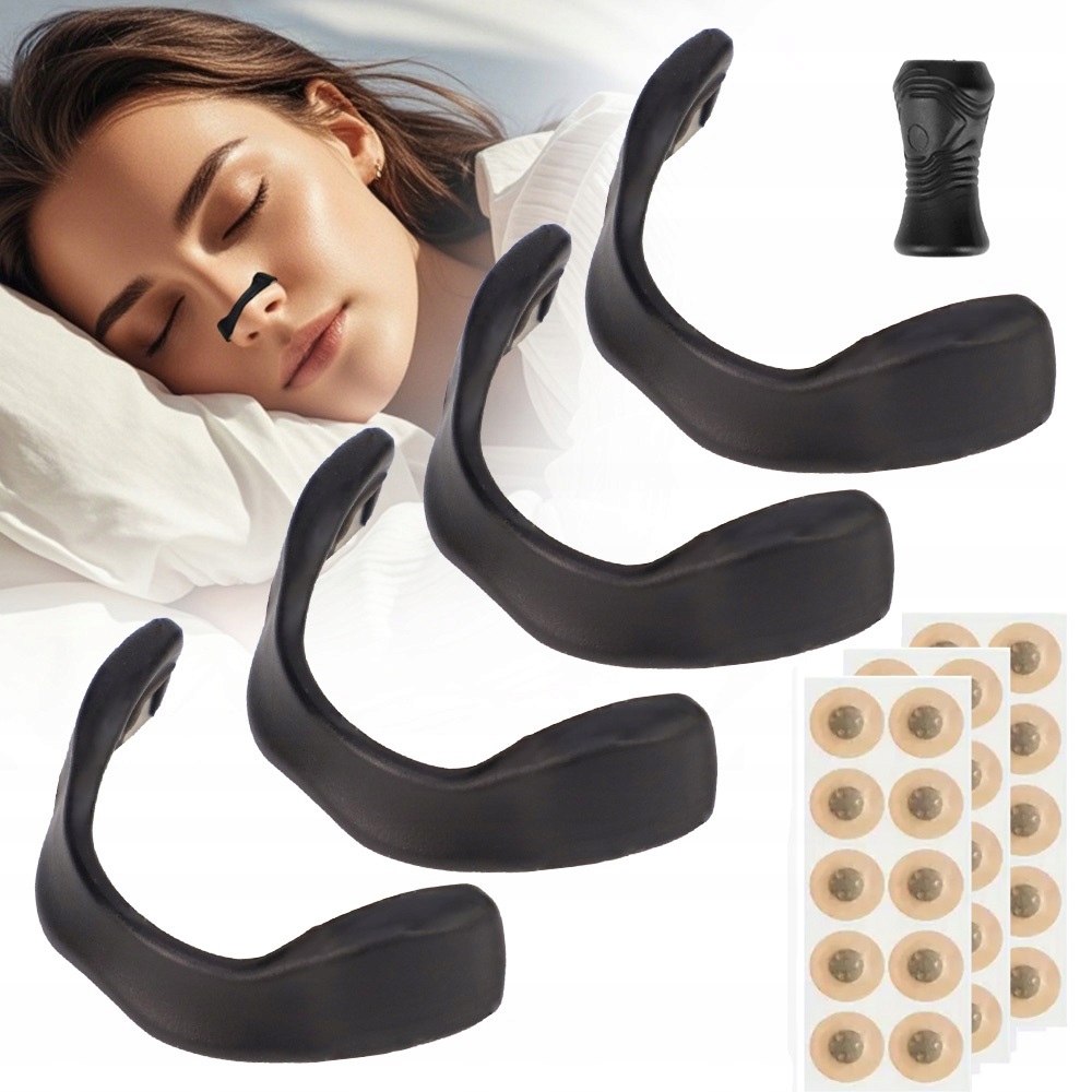 PLASTRY NA NOS BREATHE TRENING CHRAPANIE ODDYCHANIE 30 SZTUK MAGNETYCZNE