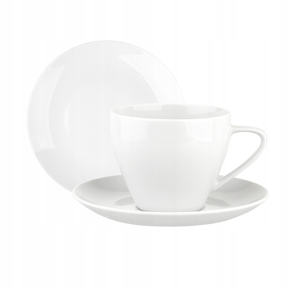 

Serwis Kawowy 6 Osób Porcelanowy Mariapaula 18 el