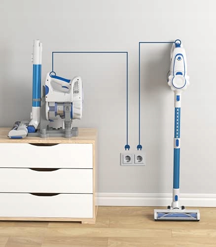 Bezprzewodowy Odkurzacz Pionowy ORFELD VC818 MOCNY Pojemność zbiornika na kurz 1.4 l