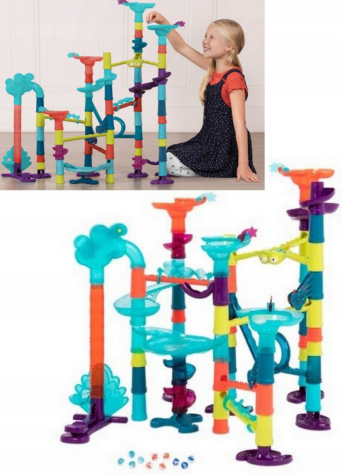 

B. Toys interaktywny Kulodrom ze światłem –Deluxe