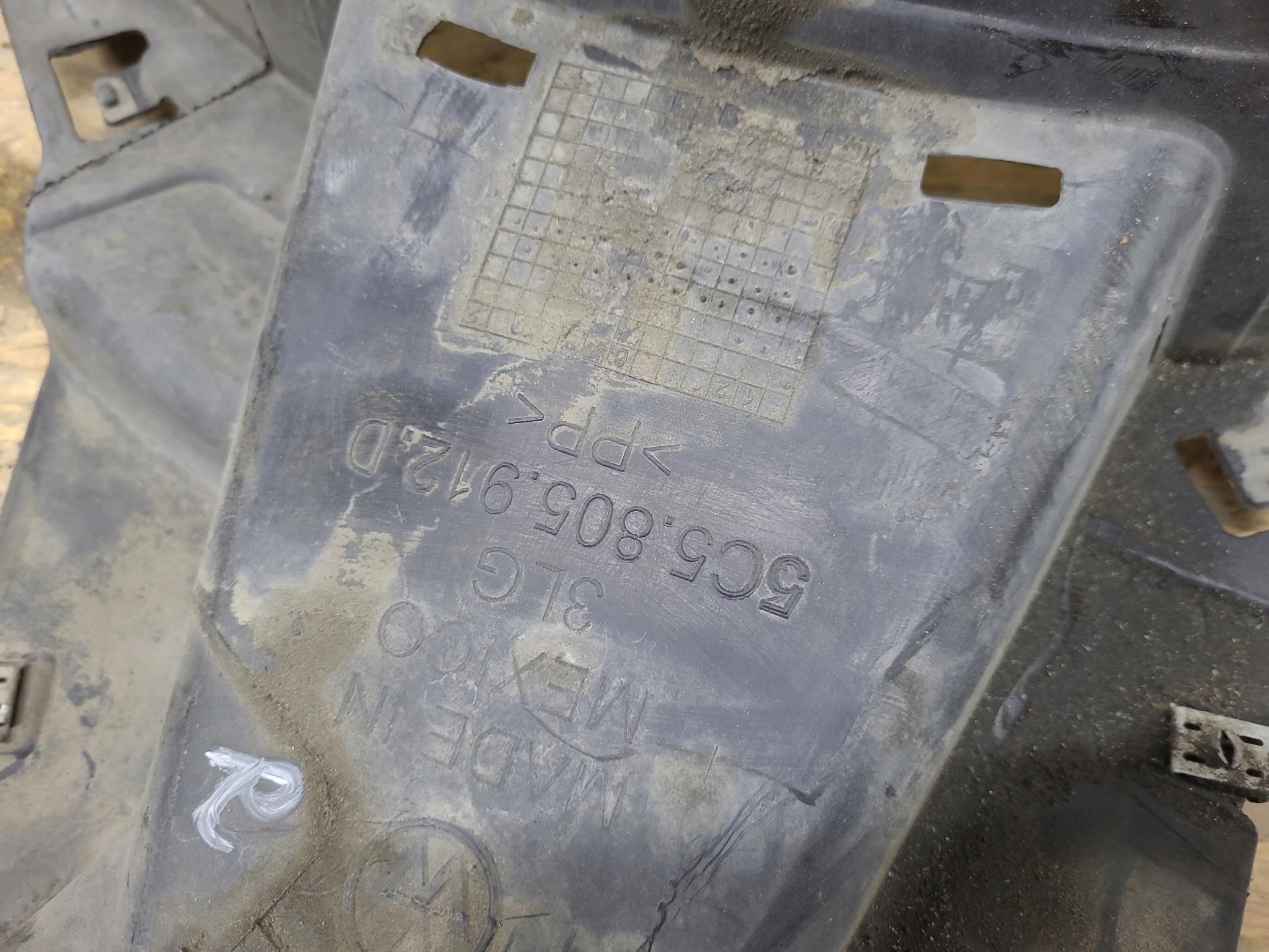 mudguard front right side Volkswagen Beetle A5 2016 5C5805912D