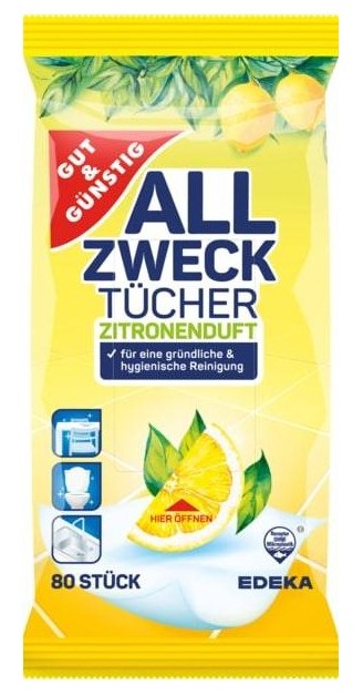 

G&g Allzweck Tucher chusteczki uniwersalne 80