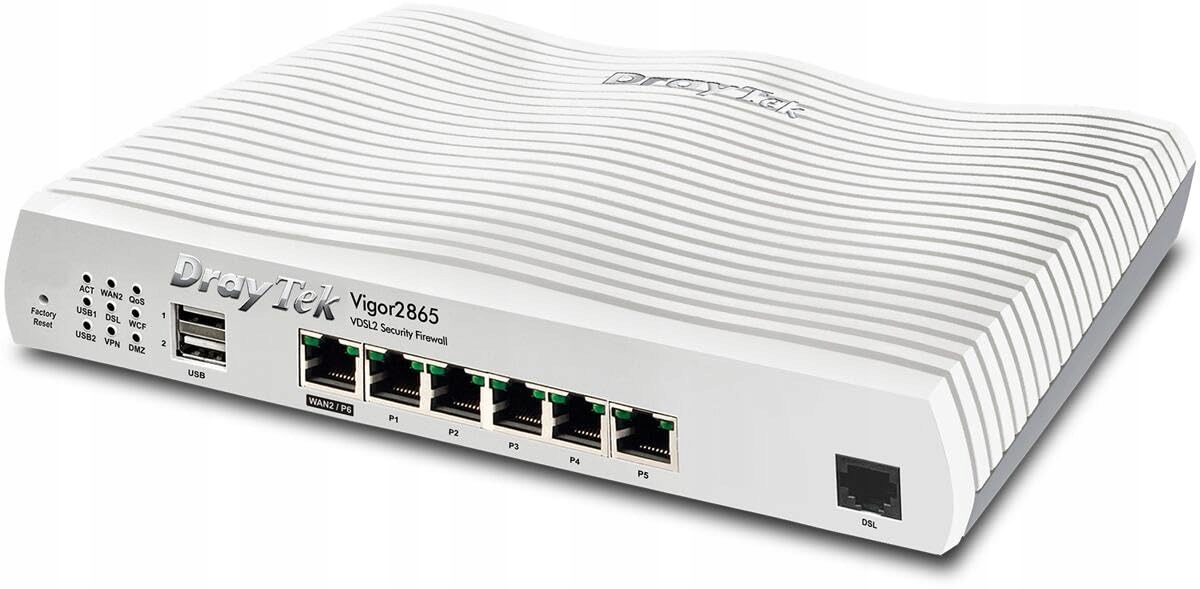 DrayTek Vigor 2865 Supervectoring Modem Security Firewall Router