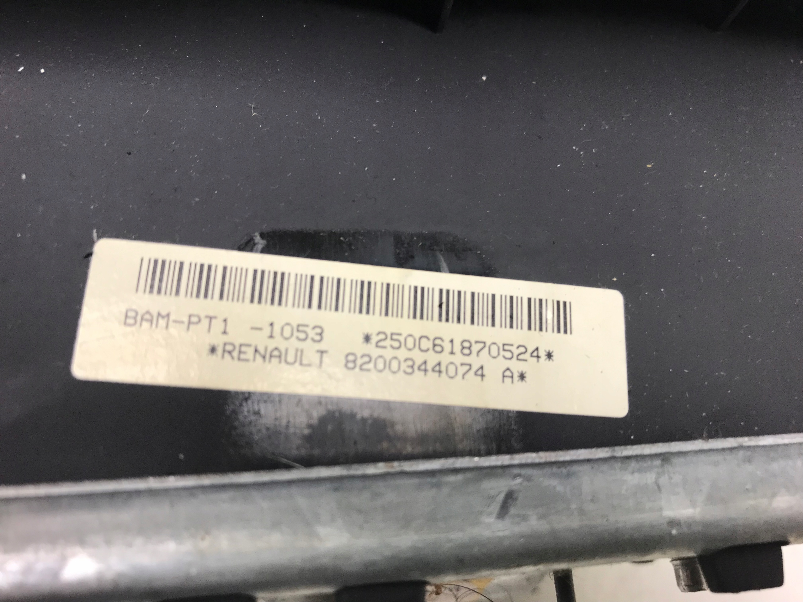 подушка безопасности водители renault CLIO III 3 8200344074A