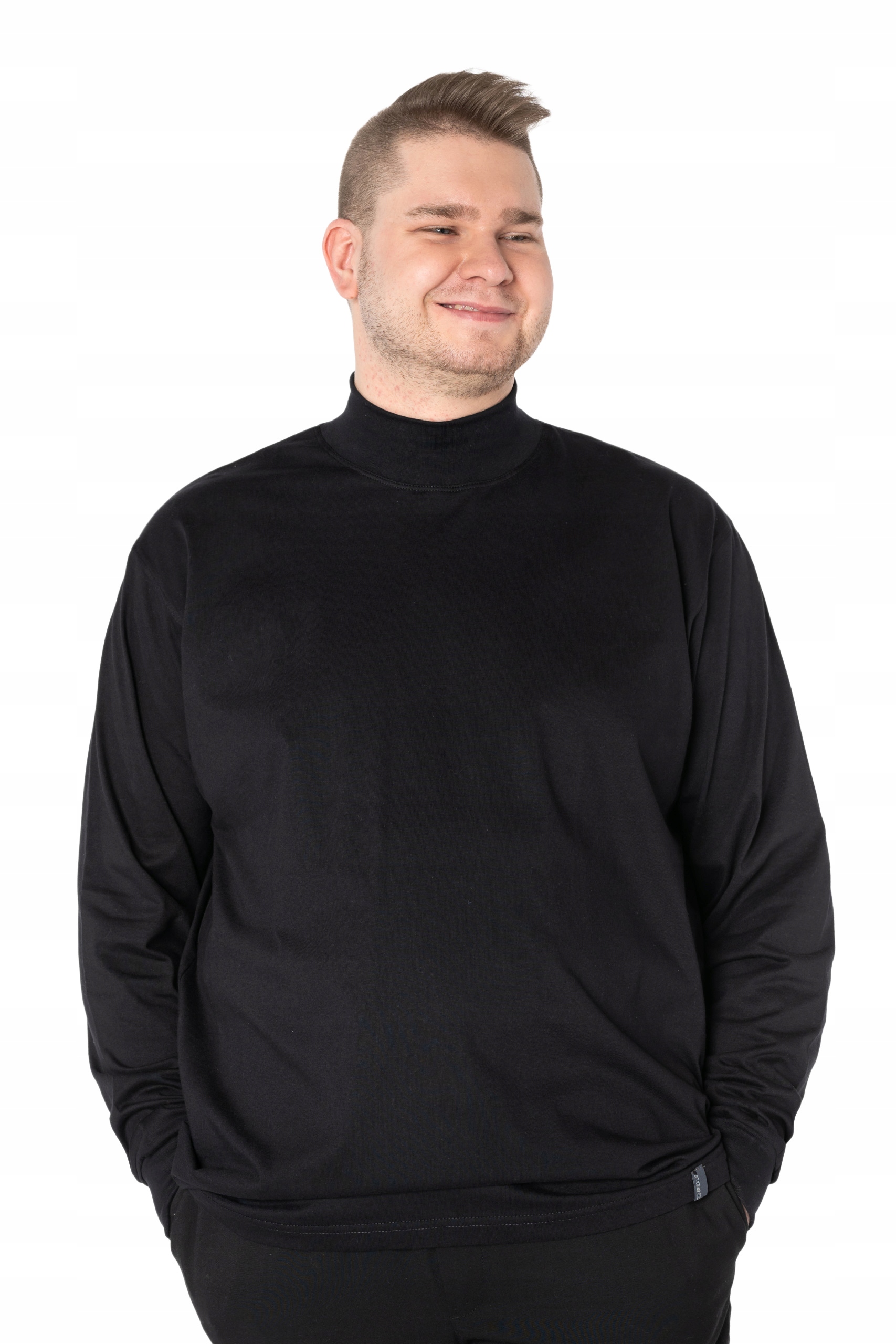 

Duży Półgolf męski sweter golf Adam 6XL czarny