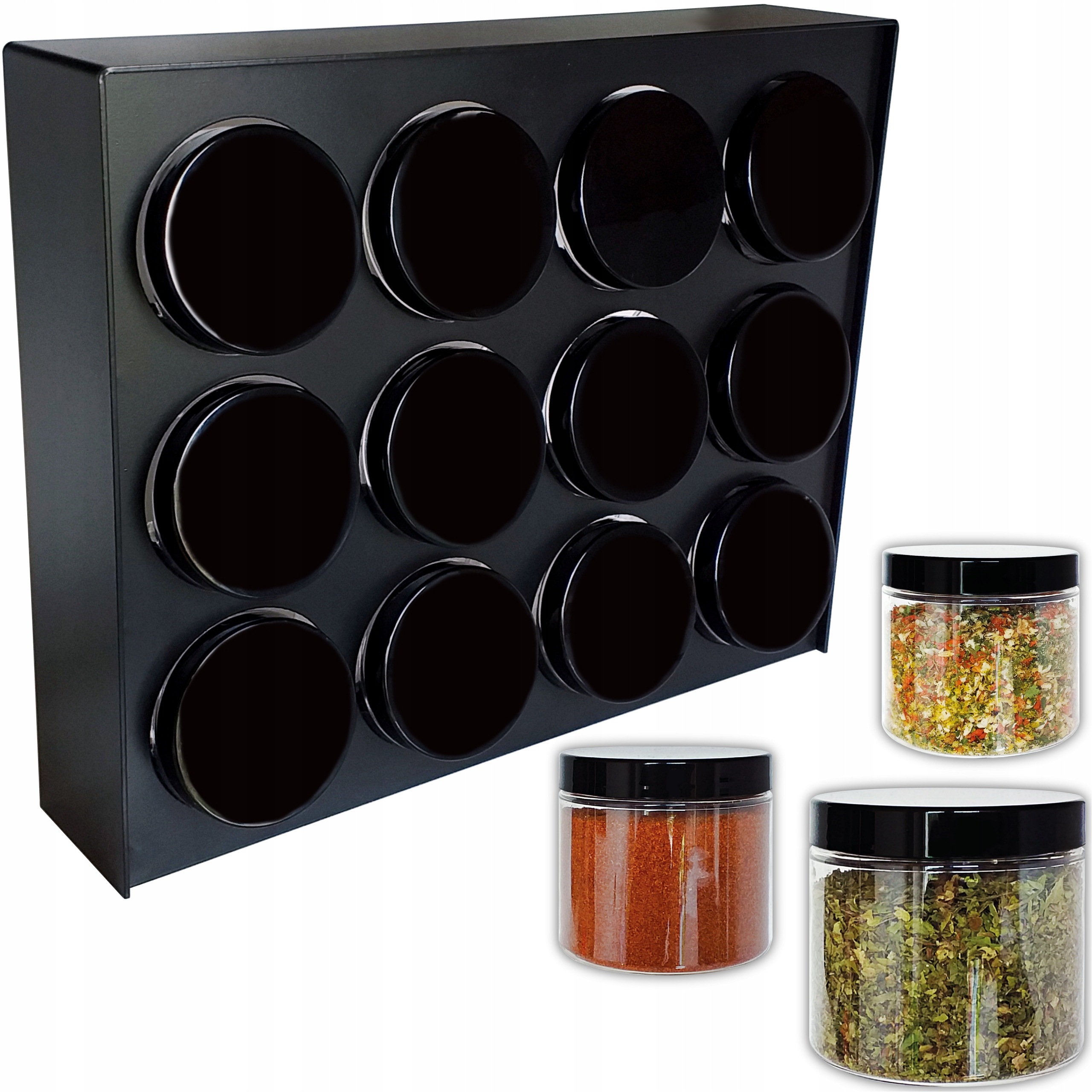 

Przyprawnik Organizer Na Przyprawy 200 ml 12szt