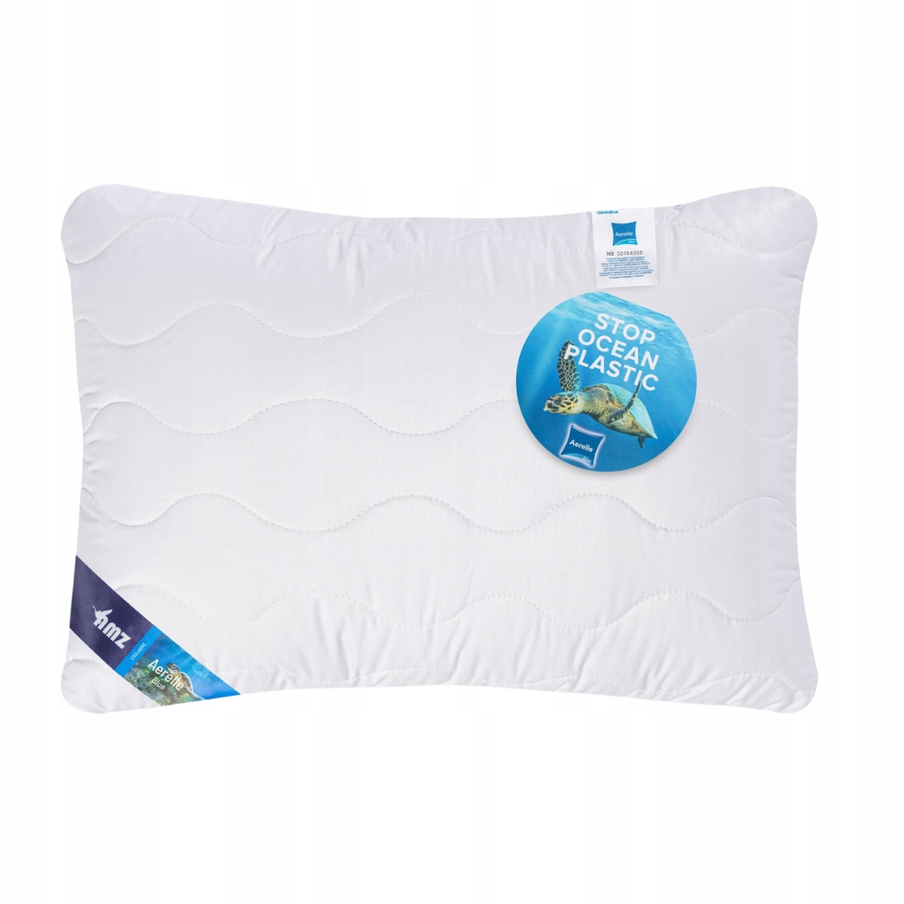 Prošívaná Polštář Amz Aerelle modrý 50x70