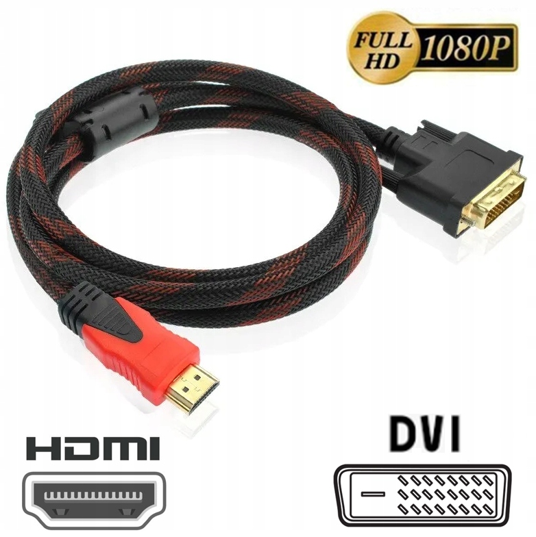 

Kabel Adapter DVI Hdmi 1,5M Full Hd 1080P