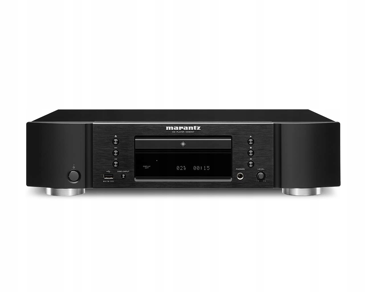 MARANTZ CD6007 ODTWARZACZ CD HIFI USB WZMACNIACZ SŁUCHAWKOWY CZARNY — miniatura 2