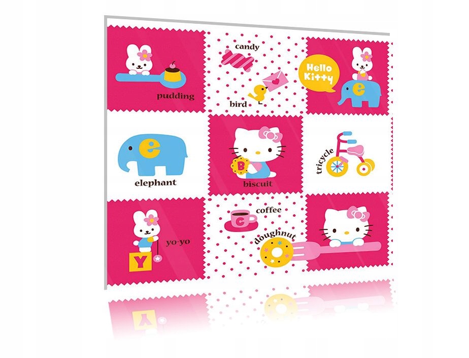 

Obraz szklany na szkle Hello Kitty 05 30x30