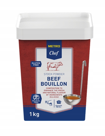 Levně Metro Chef Hovězí vývar v prášku 1 kg